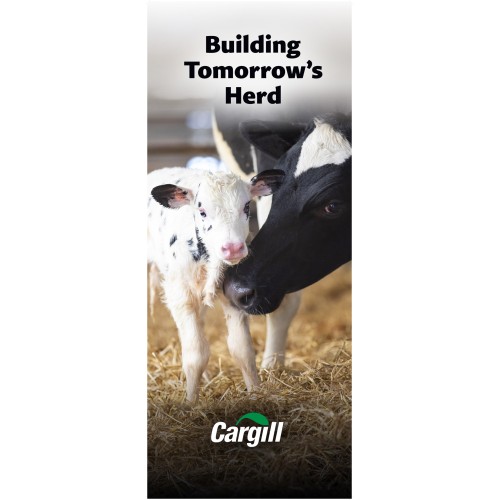 ANGLAIS, ROLL-UP CARGILL, BUILDING TOMORROW'S HERD, 33.75'' X 78.75''