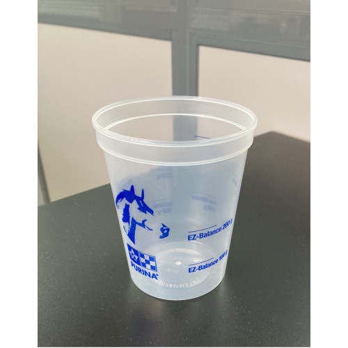 VERRES EN PLASTIQUE TRANSPARENT, PURINA EQUILIZER/OPTIMAL     