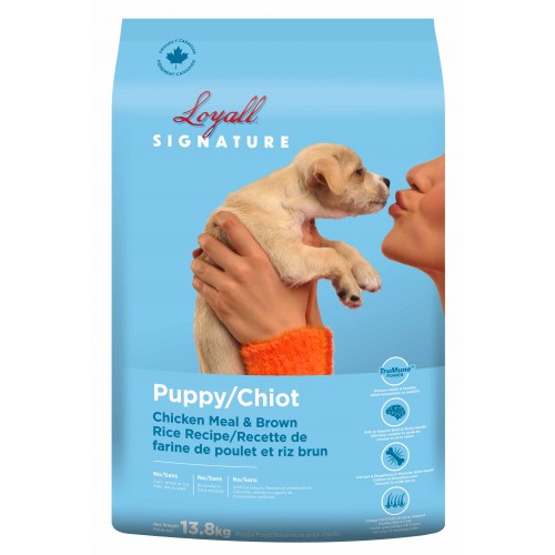 CHIOT, PREMIUM, POULET ET RIZ AVEZ POIDS 13.8 kg