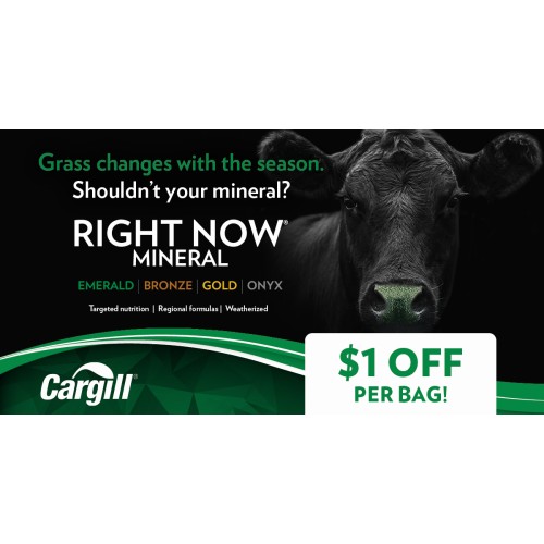 ANGLAIS, RIGHT NOW 4 PRODUCTS CARGILL 1$