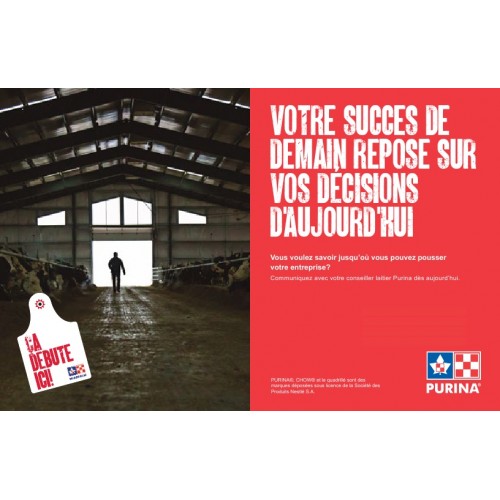 FRANÇAIS, PUBLICITÉ  PERSONNALISABLE 8.5x5.5